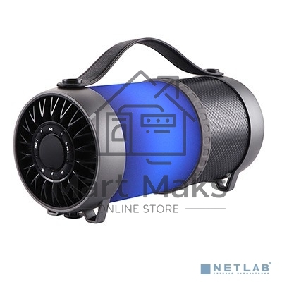Колонки Dialog Progressive AP-1010 - акустическая колонка-труба c RGB фонарем, 12W RMS, Bluetooth, FM+USB+SD