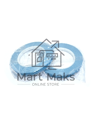 Термоскотч двусторонний 10 мм, 50 м 2 шт синий