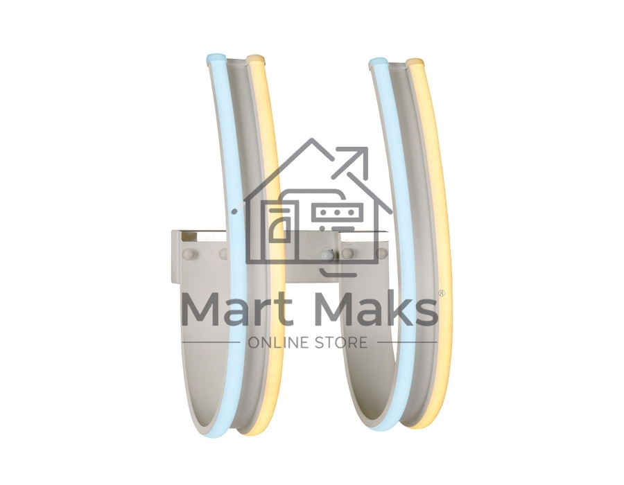 Светильник Ambrella light FL164/2 WH белый LED 3000K/6400K 42W 410*250*220