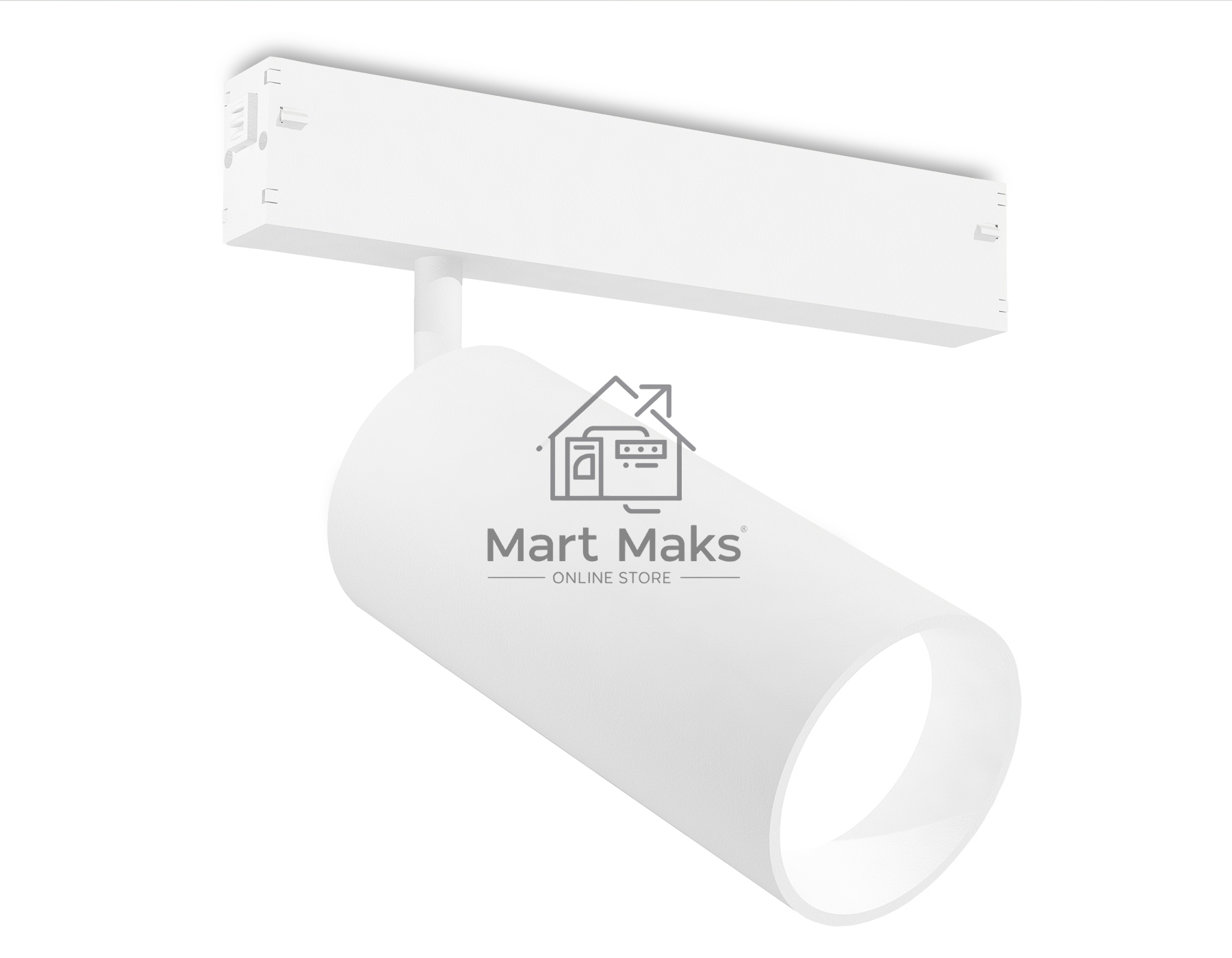 Светильник светодиодный трековый для шинопровода Magnetic Ambrella light GL1635 WH белый IP20 24W 4200K 220V 36° D65*140 (Без ПДУ)