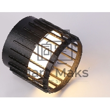 Светильник Ambrella light TN71155 BK черный GX53 D100*80