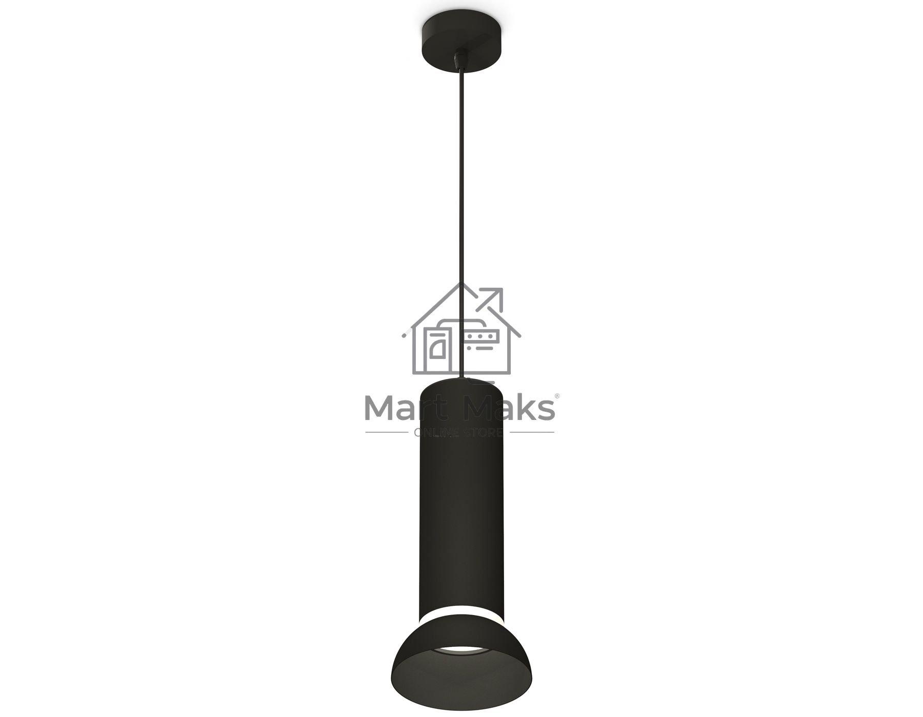 Светильник Ambrella Light XP8192100 SBK/FR черный песок/белый матовый GX53 (A2333, C8192, N8141)