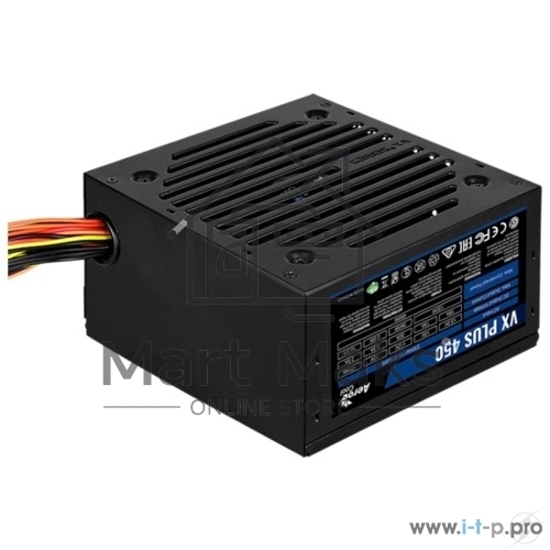 Блок питания Aerocool / Formula VX-450 PLUS, 450Вт, 120мм, черный