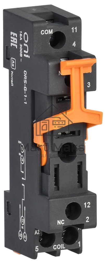 Розетка IEK ONI ORS-G-1-1 для реле OGR-1 1C