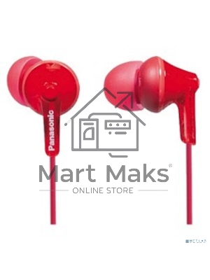 Наушники Panasonic RP-HJE125E-R красный 1.1м