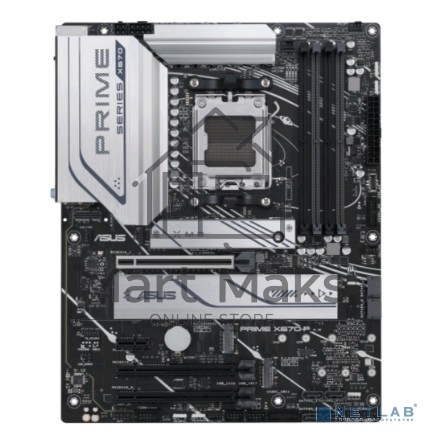 Материнская плата ASUS PRIME X670-P, AM5, AMD X670, 4xDDR5, 6xSATA, 3xM.2, 1xPCI-E 4.0 x16, 2xPCI-E 4.0 x4, 1xPCI-E x1, 1xHDMI, 1xDP, 1x 2.5Gb LAN, 2xUSB-A 2.0, 3xUSB-A 3.2 Gen 1, 3xUSB-A 3.2 Gen 2, 1xUSB-C 3.2 Gen 2x2, 3x3.5 мм, 7.1, ATX.