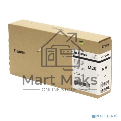 Картридж струйный Canon PFI-710 MBK 2353C001 черный матовый (700мл) для Canon TX-2000/TX-3000/TX-4000