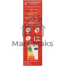 Лампа cветодиодная LED Thomson TH-B2098 E27, груша, 5Вт, 4000К, белый нейтральный, 1 шт.