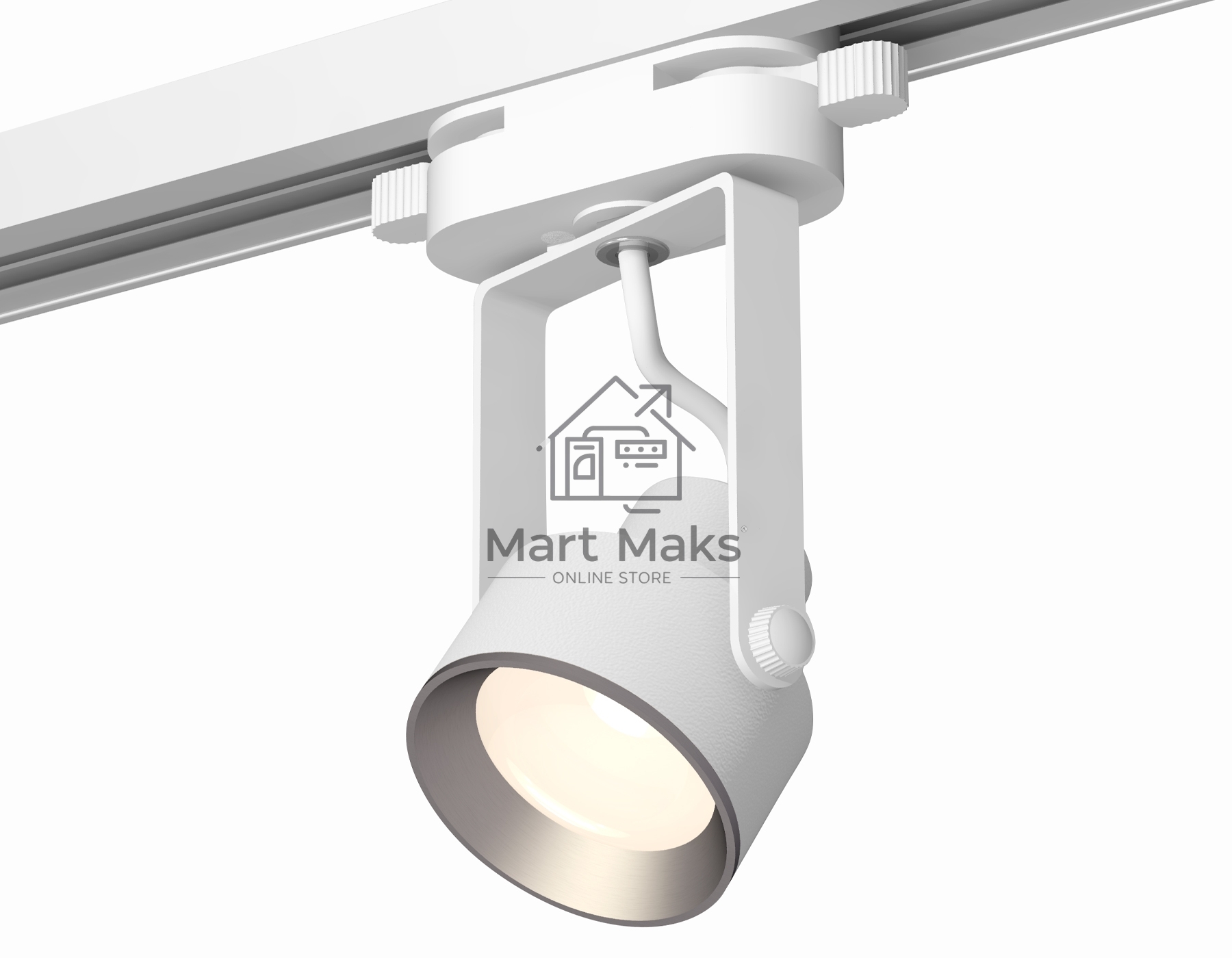 Светильник Ambrella light XT6601002 WH/PSL белый/серебро полированное MR16 GU10 (C6601, N6104)