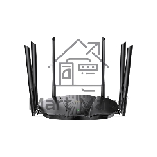 Двухдиапазонный гигабитный Wi-Fi роутер Tenda TX3000 Pro AХ3000, до 574 Мбит/с на 2,4 ГГц + до 2402 Мбит/с на 5 ГГц