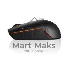 Мышь беспроводная Lenovo 300 черный, 1000 dpi, радиоканал, USB, кнопки - 3