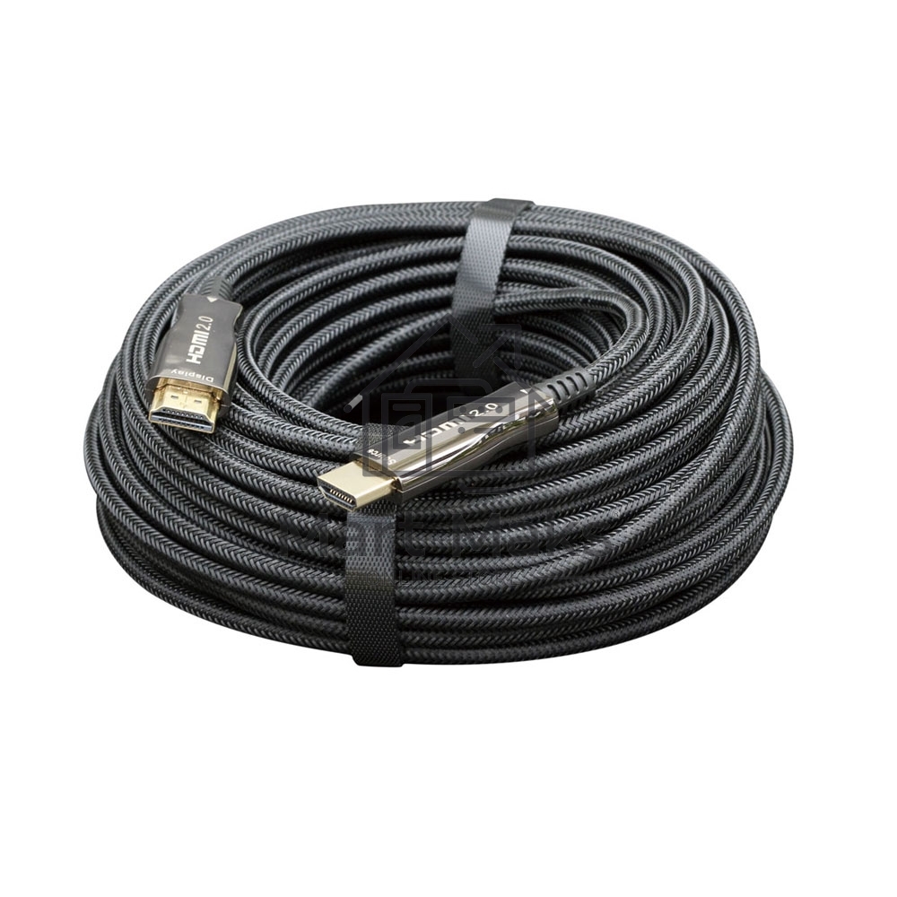 Активный оптический кабель Cablexpert HDMI, 50м, v2.0, 19M/19M, AOC Premium Series, позол.разъемы, экран, коробка