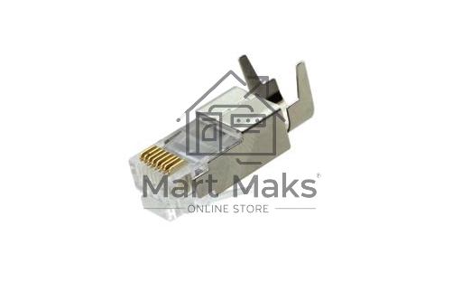 Разъемы Kramer Electronics CON-RJ45-2 RJ-45 для экранированной витой пары CAT6, калибр проводника 23 и 24AWG, диаметр изоляции жил до 1,5 мм