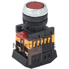 Кнопка ABLFS-22 кр. 1з+1р IEK BBT30-ABLFS-K04