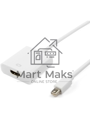Переходник 0.1 m miniDisplayPort(m) <=> HDMI (f) (белый)