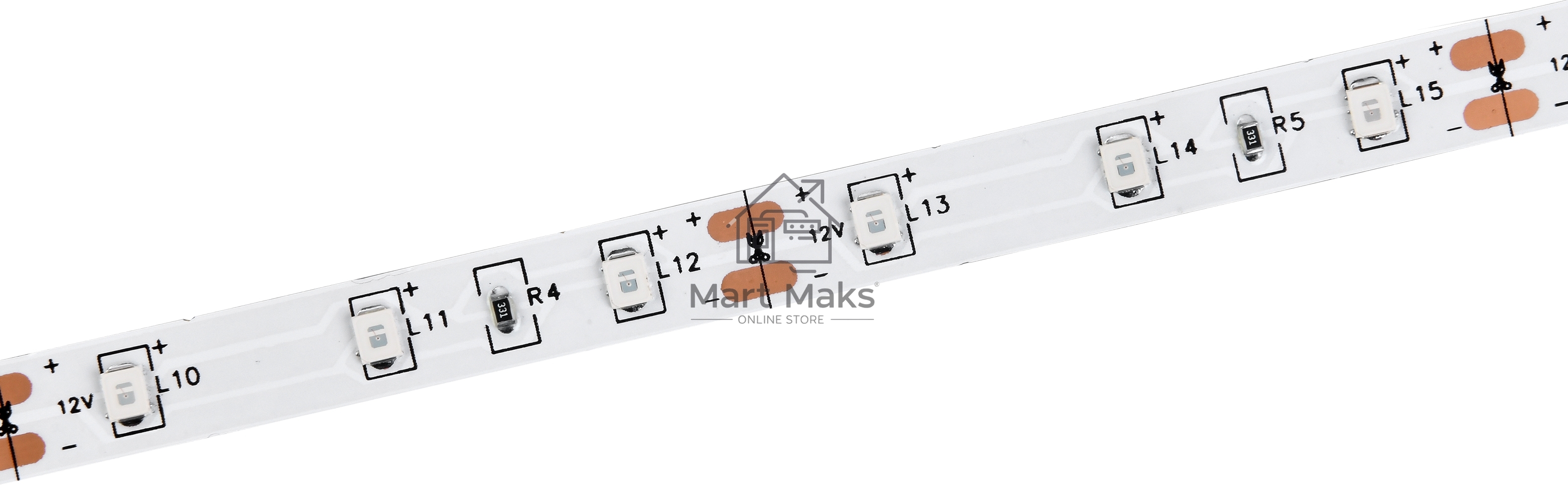Лента светодиодная IEK LED 5м LSR-2835R60-4,8-IP20-12В IEK