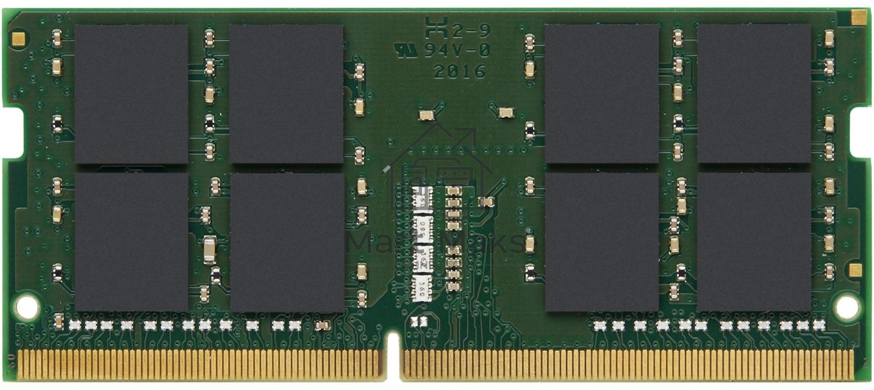 Оперативная память Kingston ValueRAM, DDR4, 16Gb (1x16Gb), 3200MHz, CL22, SO-DIMM