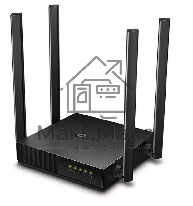 Роутер беспроводной TP-Link Archer C54 AC1200 10/100BASE-TX черный