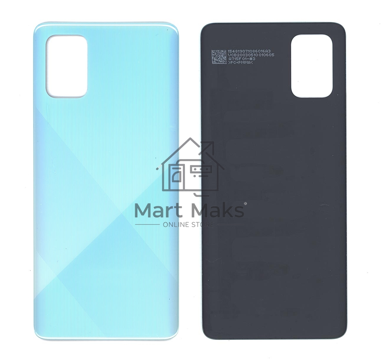 Задняя крышка для Samsung A715F Galaxy A71 (2019) синяя