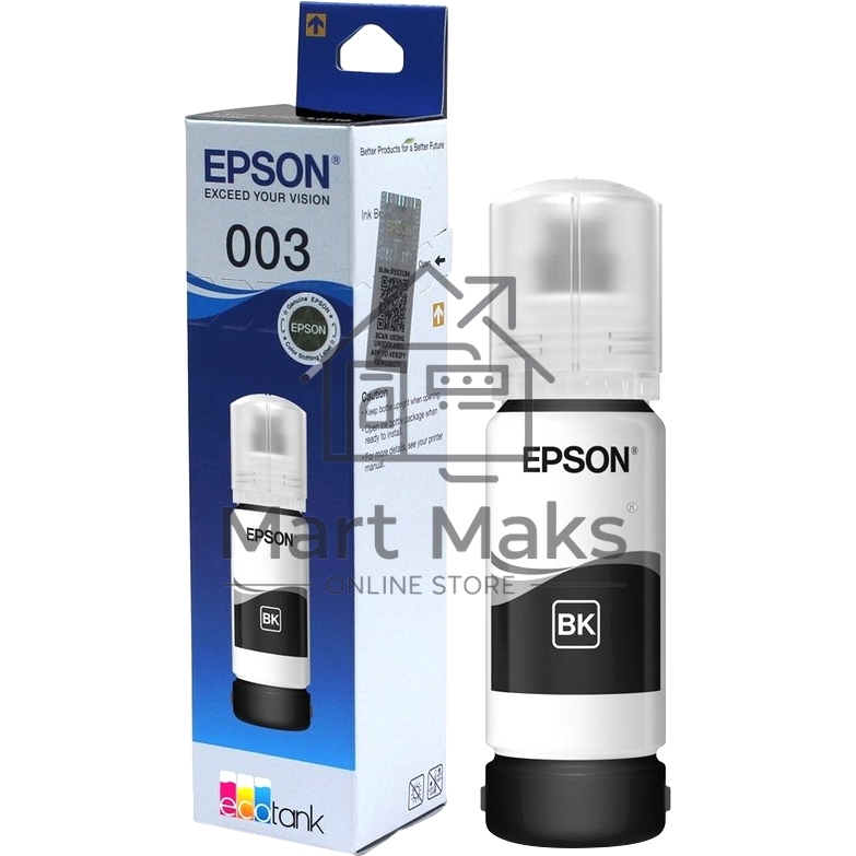 Чернила EPSON C13T00V198 черный (65 мл.) для L11050, L1110, L1210, L3101, L3110, L3156, L3210, L3215, L3216, L3250, L3256, L3258, L3260, L3550, L3556, L5290