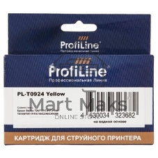 Чернила PL-T0634/T0734/T0924/T1284 для принтеров Epson Yellow C67/C79/C87/C91/CX3700/CX4100/CX4300/CX4700/CX3900/CX3905/CX4900/TX106/TX109/TX117/TX119/T26/T27 S22/SX125/SX130/SX420W/SX425W/Office BX305F/BX305FW пигментные 250 мл ProfiLine