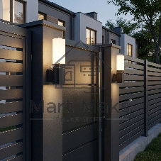 1534 TECHNO LED / Светильник садово-парковый со светодиодами чёрный