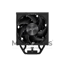 Кулер для процессора PCCooler RZ700D BK (270W, 4-pin PWM, 159.5mm, Al/Cu, 7x6mm, 2x120mm, 79.8CFM, 35.9dBA, 2400RPM, S: 1851/1700/1200/115X, AM5/AM4, black)