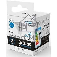 Лампа светодиодная Gauss Elementary MR16 11Вт 6500К GU5.3 850лм