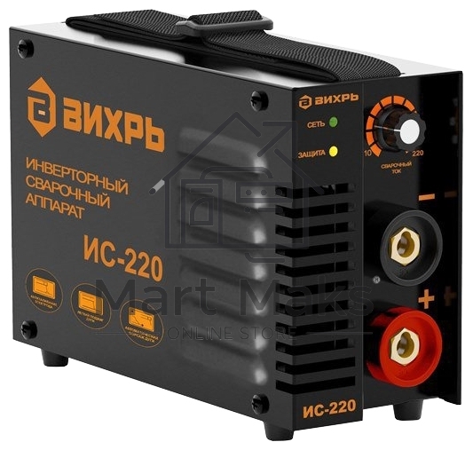 Сварочный аппарат ВИХРЬ ИС-220 65/52160-260в 10-220А инверторный