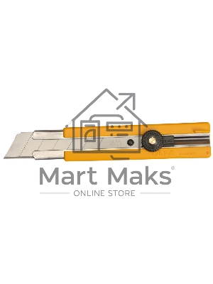 Нож OLFA с выдвижным лезвием, с резиновыми накладками, 25мм OL-H-1