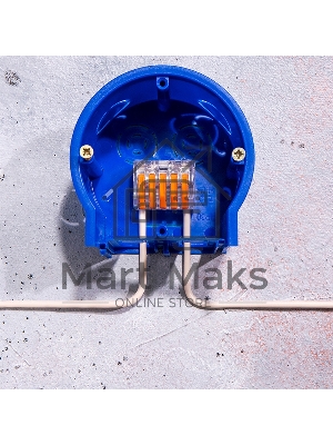 Универсальная клемма 5-проводная, прозрачная (0,08-2,5/4 мм²) (40 шт./уп.) Rexant