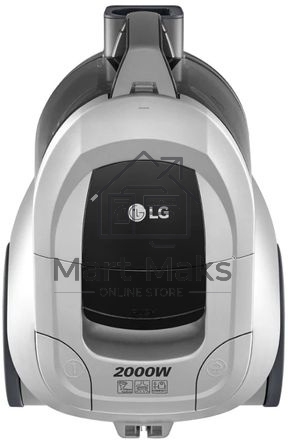 Пылесос LG VC5420NNTS серебристый/черный, 380/2000 Вт, уборка сухая, пылесборник контейнер 1.3 л