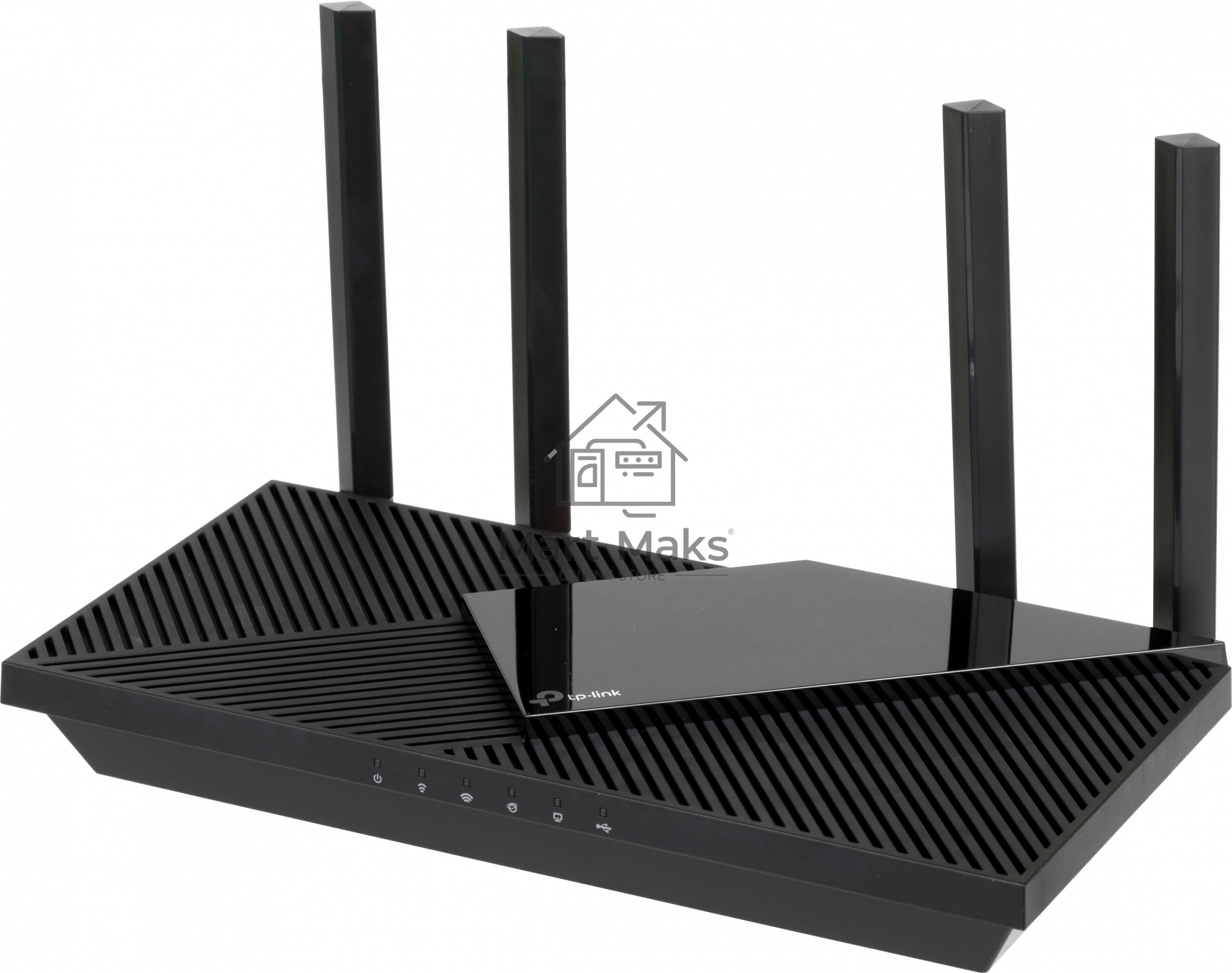 Роутер беспроводной TP-Link Archer AX55 AX3000 10/100/1000BASE-TX черный