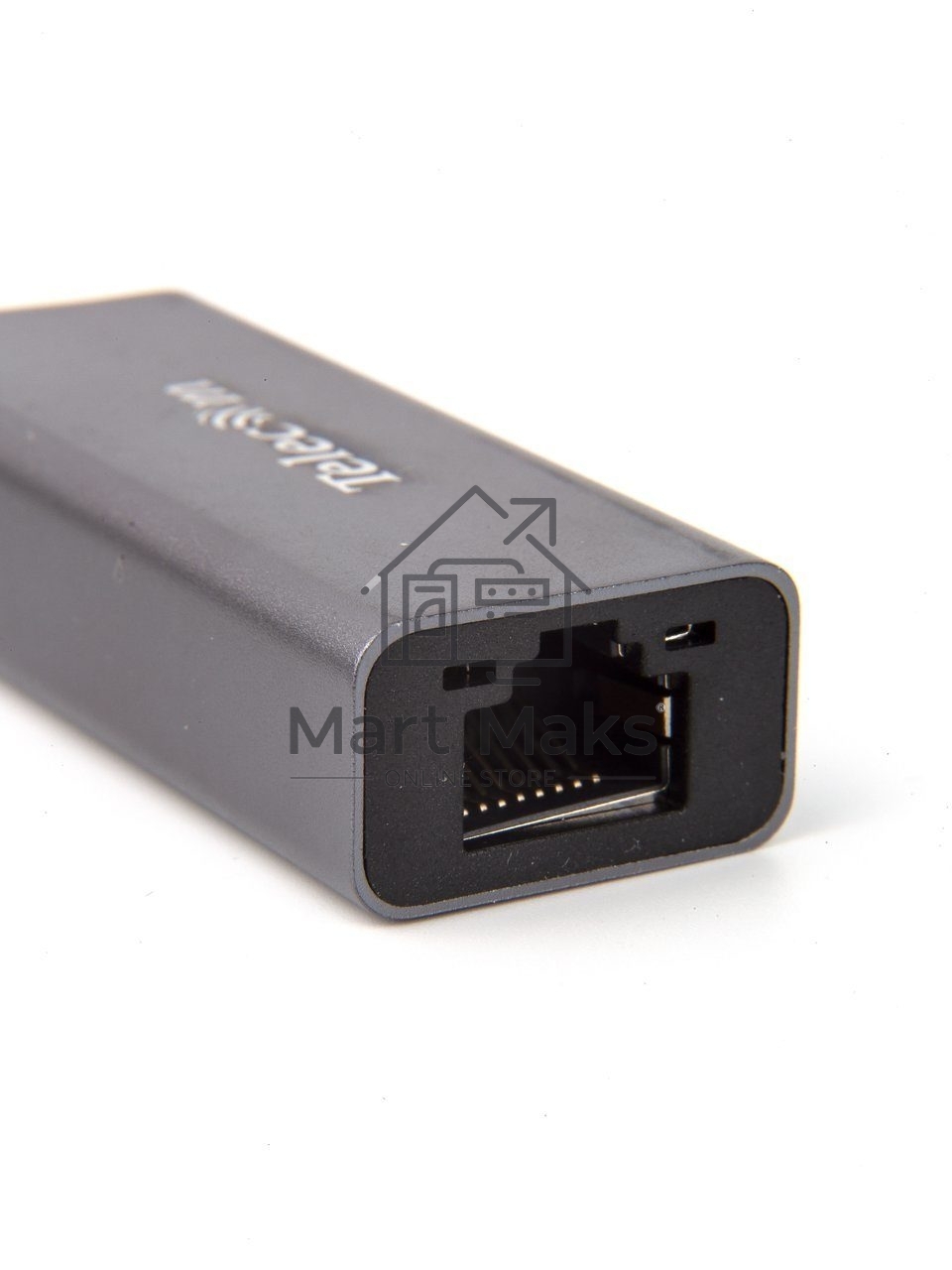 Кабель-переходник USB 3.1 Type-C -->RJ-45 1000Mbps Ethernet, Aluminum Shell, 0.15м Telecom <TU320M>