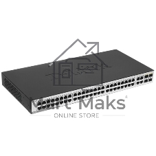 Коммутатор D-Link DGS-1052/A1A, 48×1 Гбит/с, неуправляемый