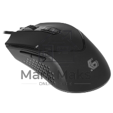 Мышь проводная Gembird MG-770 черный, 3200 dpi, USB, кнопки - 7