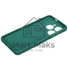 Чехол (клип-кейс) BoraSCO для Tecno Spark 20/20C/Go 2024/Pop 8 Microfiber Case зеленый опал