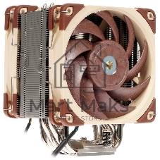 Кулер для процессора Noctua NH-U12A, 120 мм, медь, 450-2000 об/мин, 22.6 дБ, 4 pin PWM, 169 Вт, высота 158 мм