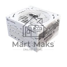 Блок питания RAIJINTEK AMPERE II 850W, 850Вт, 80+ Platinum, 120мм, модульный, белый