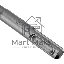 Бур по бетону Denzel двойная спираль, Cobalt W-tip, 10x160 мм, SDS PLUS