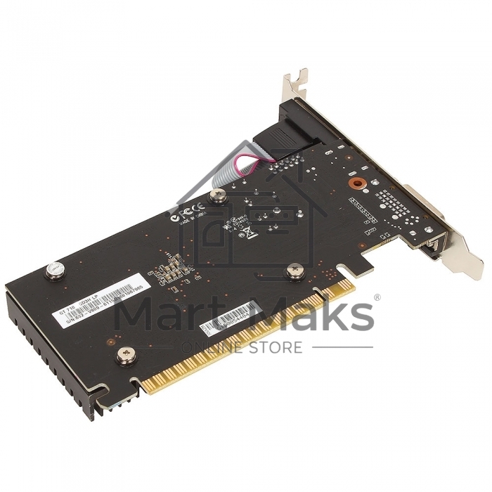 Видеокарта MSI PCI-E GT 710 2GD3H LP nVidia GeForce GT 710 2048Mb 64bit DDR3 954/1600 DVIx1/HDMIx1/CRTx1/HDCP Ret low profile