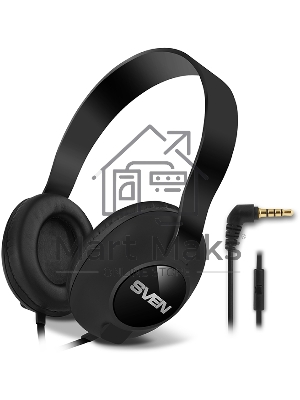 Наушники мультимедийные с микрофоном SVEN AP-310M стерео черный