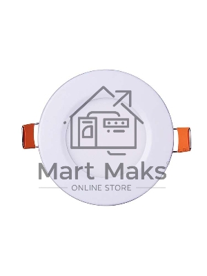 Светильник светодиодный ультратонкий встраив. PPL-R 3Вт 4000К IP40 WH d90мм круглый JazzWay 5008427A