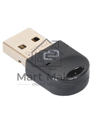 Адаптер USB Digma D-BT502 Bluetooth 5.0+EDR class 1.5 20м черный