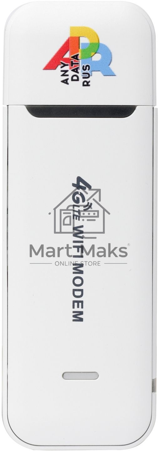Модем 3G/4G Anydata W150 USB Wi-Fi Firewall +Router внешний белый