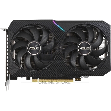 Видеокарта Asus GeForce RTX 3060 Dual OC Edition (LHR), 12 GB GDDR6, 192 bit, 3xDisplayPort, HDMI, GPU 1837 MHz