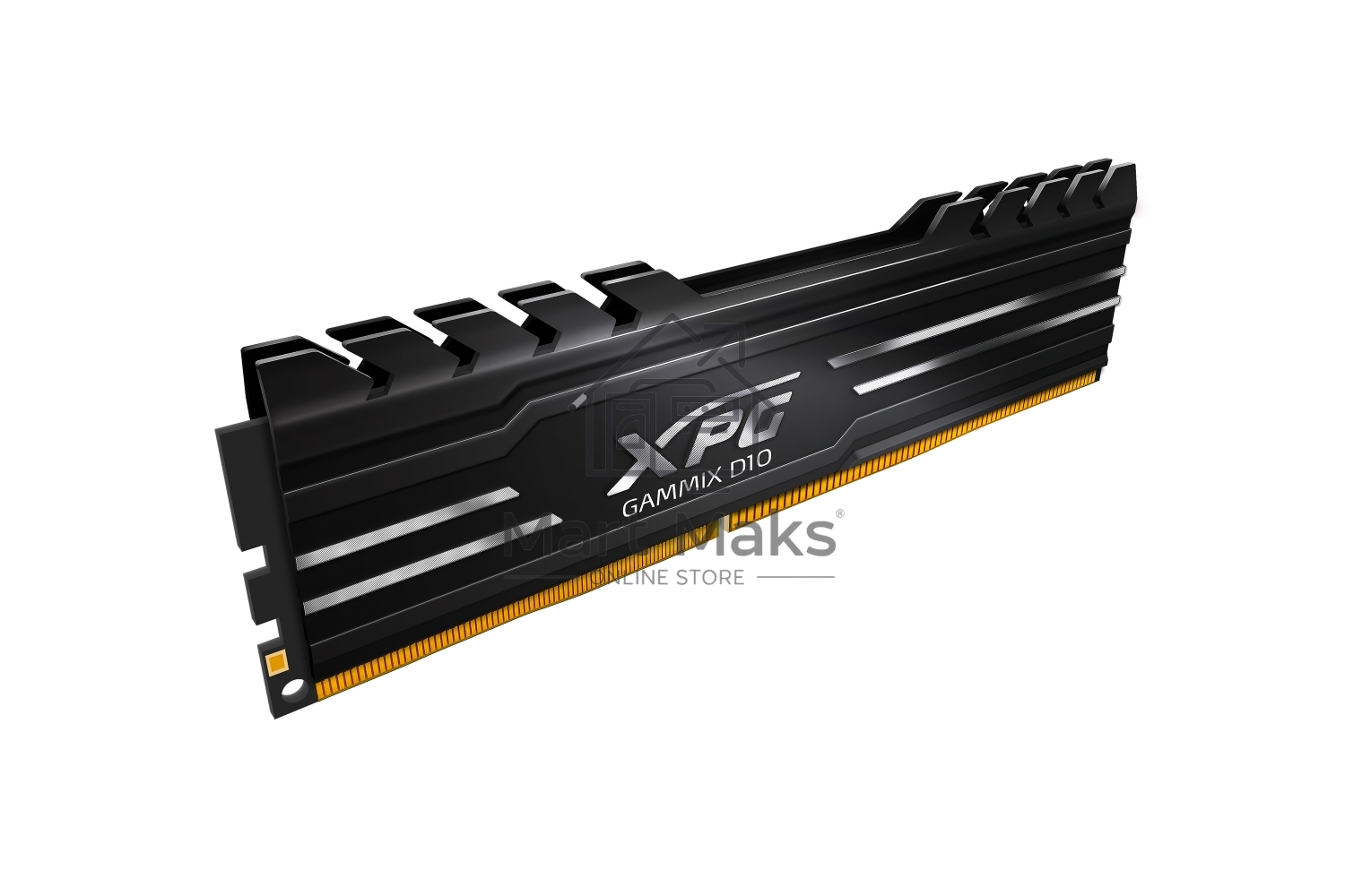 Оперативная память XPG Gammix D10, DDR4, 32GB (2x16GB), 3600MHz, CL18, UDIMM, с радиатором, черный