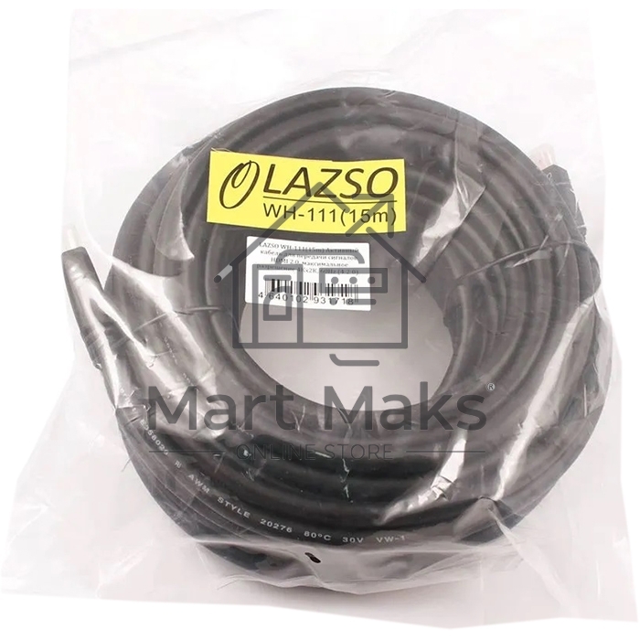 Кабель LAZSO WH-111 HDMI (m)/HDMI (m) 15м.