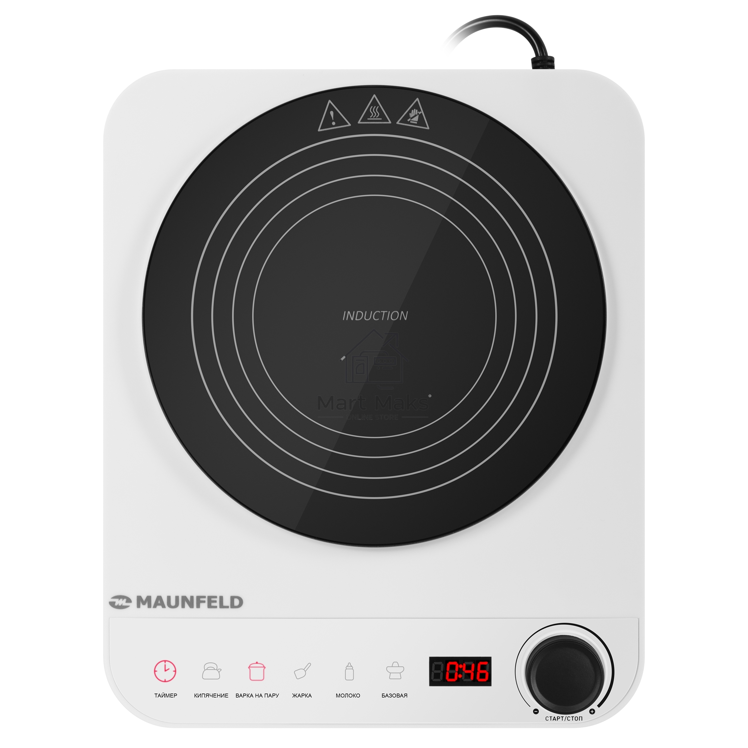 Индукционная плитка Maunfeld EFI271MWH