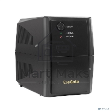 Источник бесперебойного питания ExeGate SpecialPro UNB-500.LED.AVR.2SH 500VA/300W, LED, AVR, 2*Schuko, черный